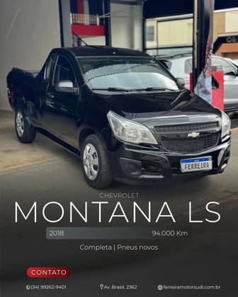 CHEVROLET MONTANA 1.4 MPFI LS CS 8V FLEX 2P MANUAL CHEVROLET MONTANA 1.4 MPFI LS CS 8V FLEX 2P MANUAL